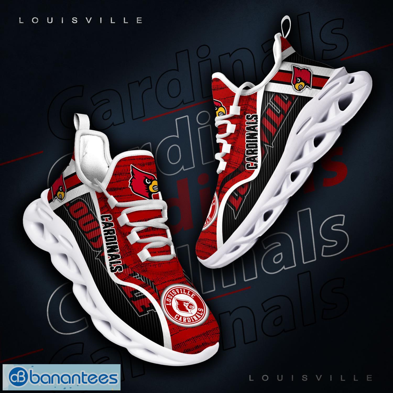 Louisville Cardinals NCAA2 Fans Max Soul Shoes Men And Women Sneakers Sport  Gift - Banantees