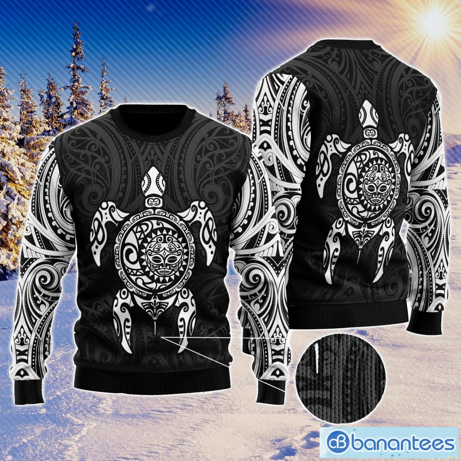 Love Turtle Ugly Christmas Sweater Family Noel Gift Product Photo 1