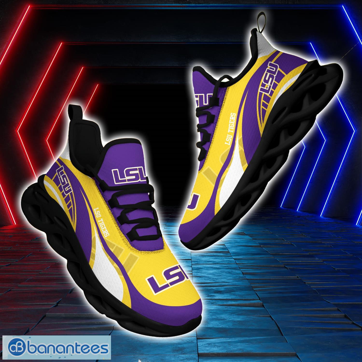 LSU TIGERS Sneakers Max Soul Sneakers Sport Gift For Men And Women - LSU TIGERS Sneakers Max Soul Trending Summer 51190_5