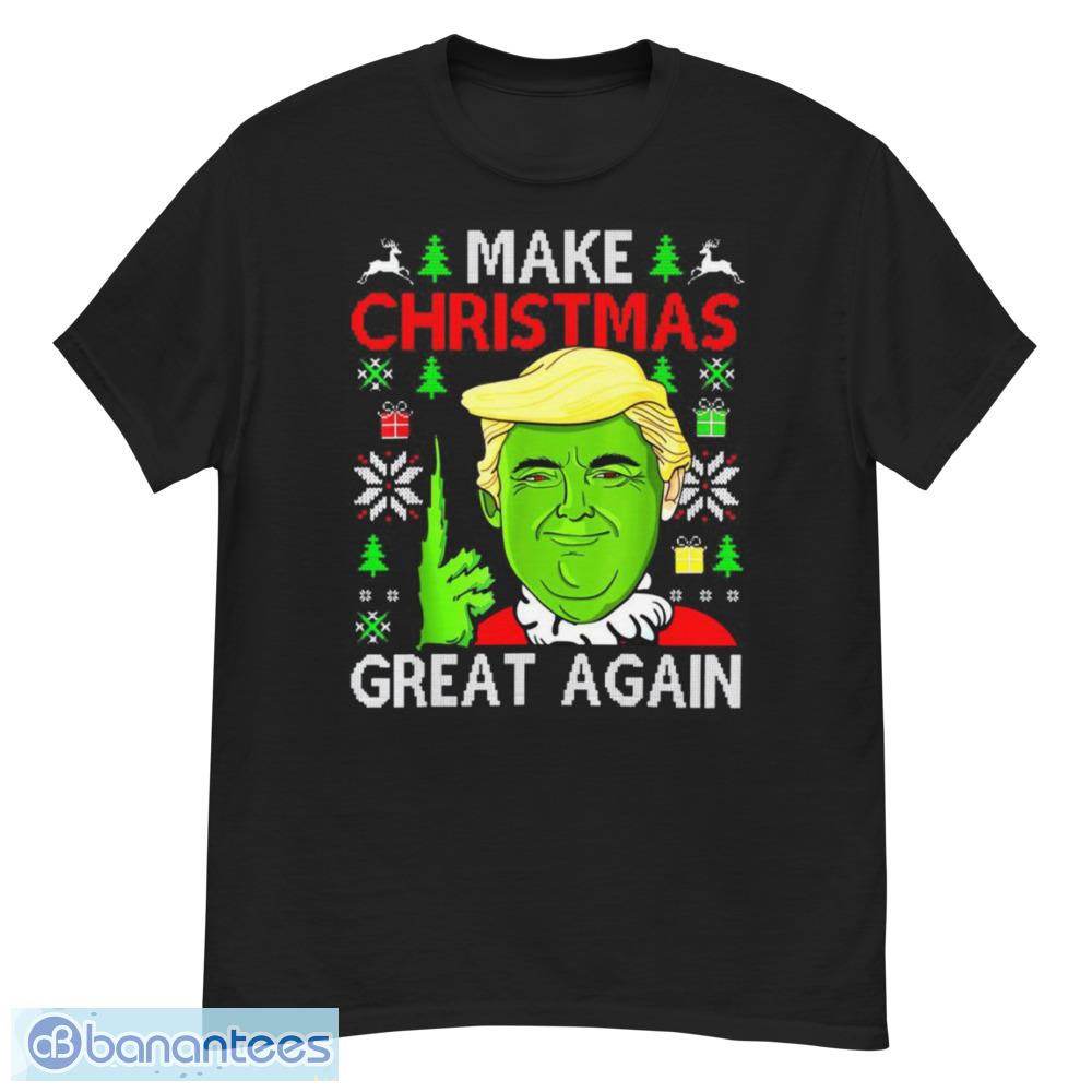 Make Christmas Great Again Trump 2024 UglyShirt - G500 Men’s Classic T-Shirt