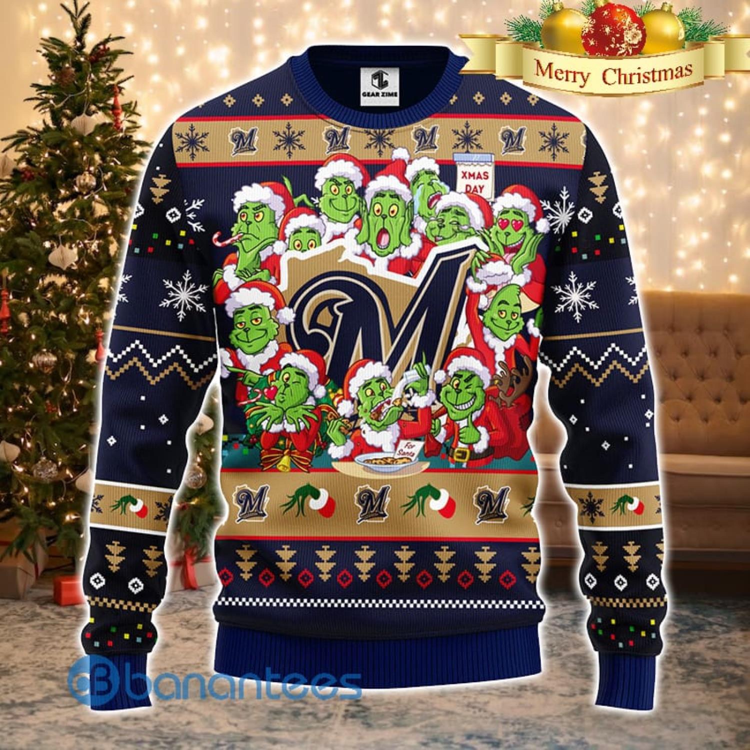 Seattle Seahawks Ugly Christmas Grch Xmas Sweater Outwear Gift Mens Women