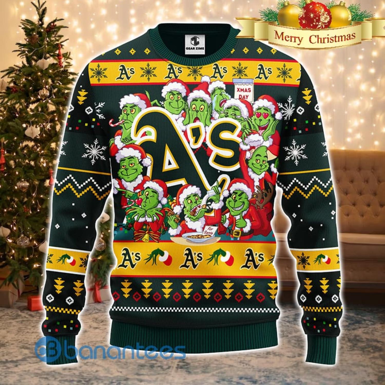 Christmas Gift NFL San Francisco 49ers Logo With Funny Grinch Ugly  Christmas Sweater For Fans