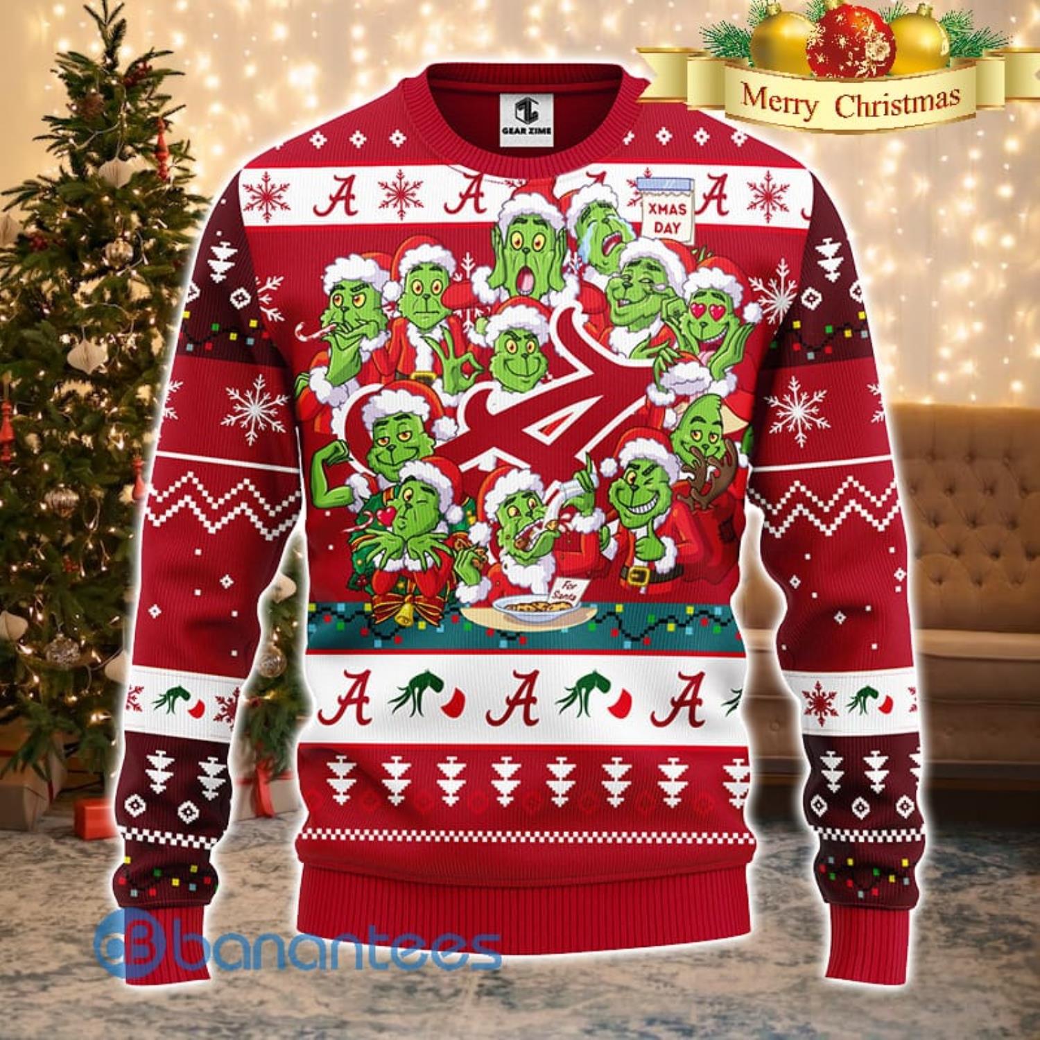 MLB Logo Chicago Cubs Funny Grinch Ideas Ugly Christmas Sweater Gift For  Fans - Banantees