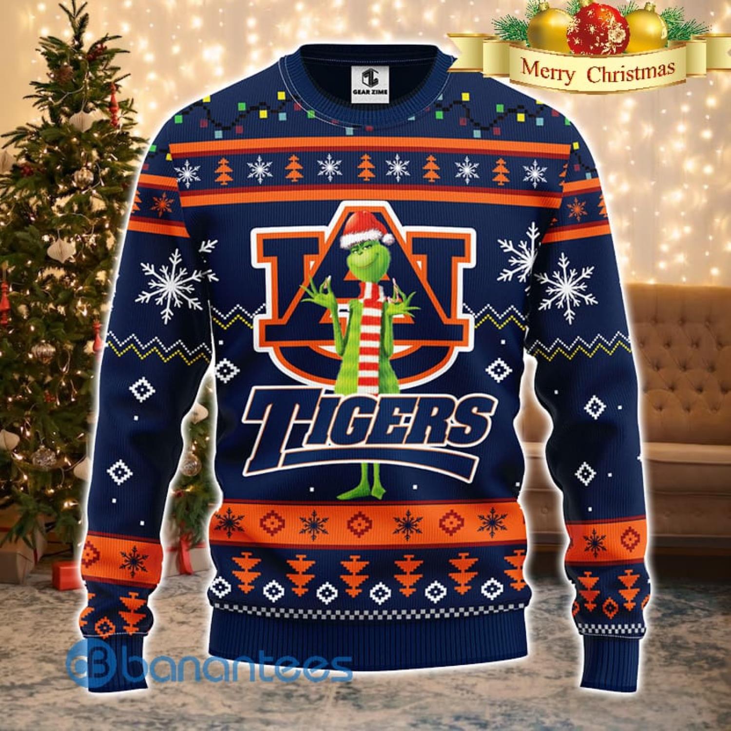 Auburn ugly 2024 christmas sweater