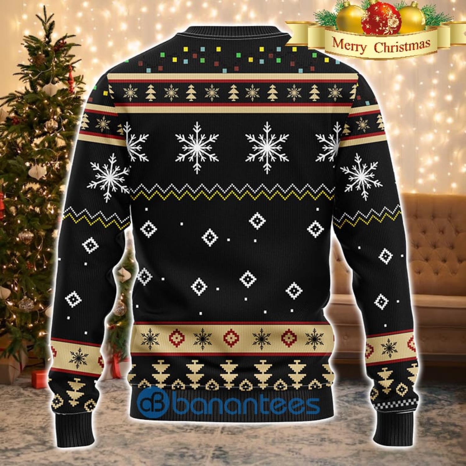 For Fans New Orleans Saints Christmas Tree Pattern Ugly Christmas Sweater  Christmas Gift