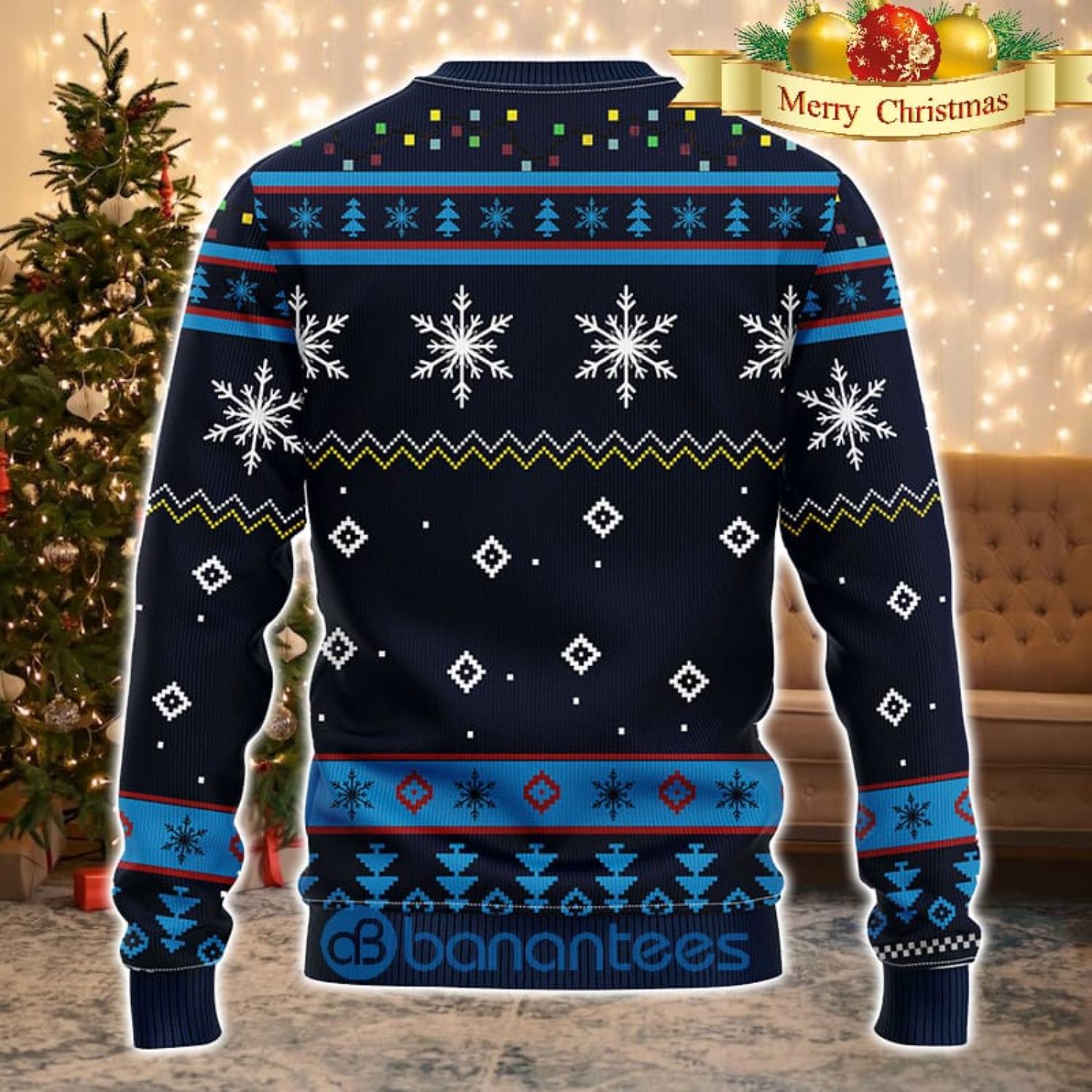Men And Women Christmas Gift NFL San Diego Chargers Logo With Funny Grinch 3D Ugly Christmas Sweater For Fans Product Photo 2