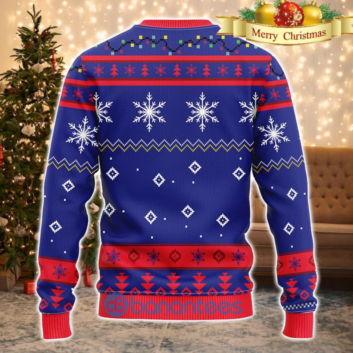 Men And Women Christmas Gift NHL Montreal Canadians Logo With Funny Grinch 3D Ugly Christmas Sweater For Fans Product Photo 2