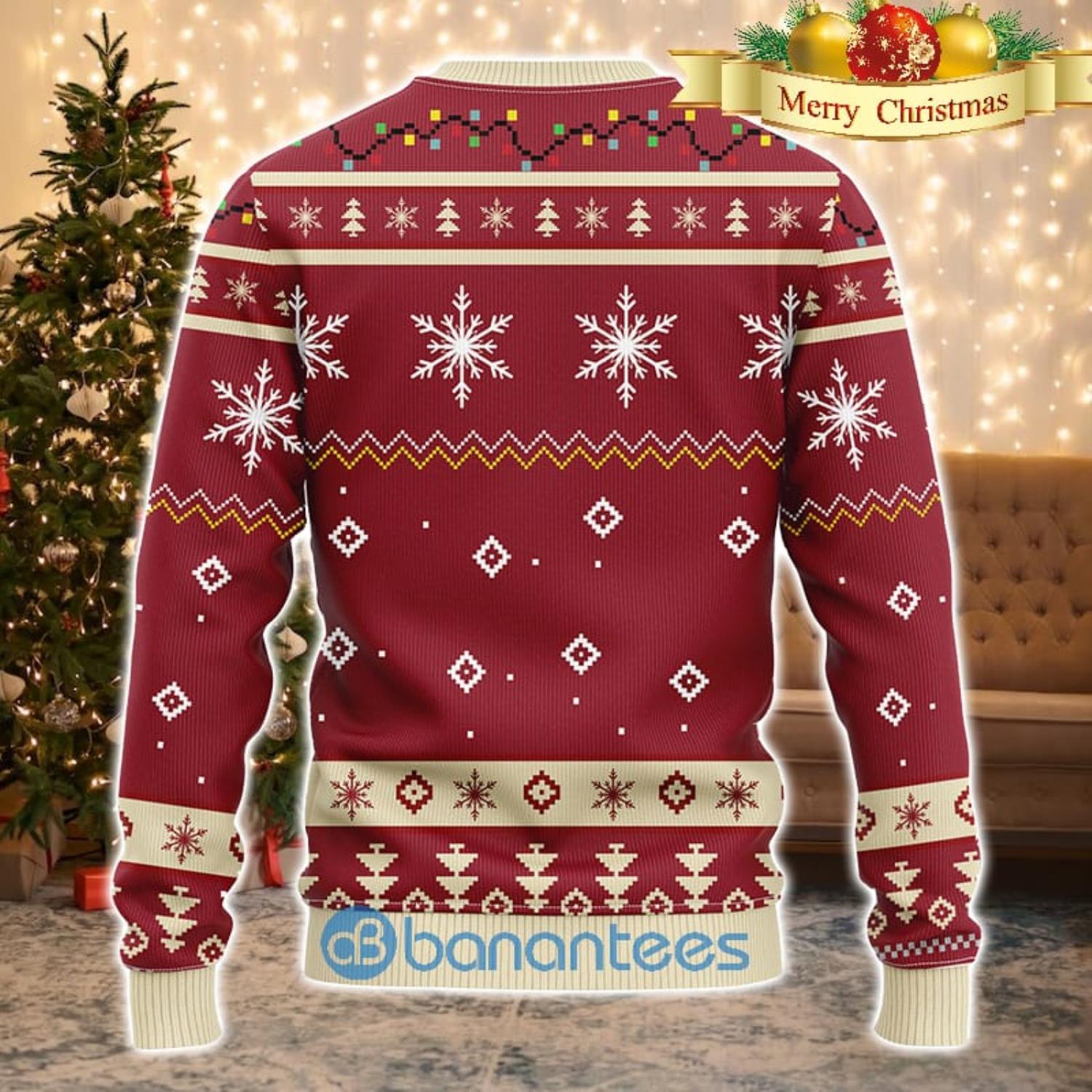 Men And Women Christmas Gift NHL Phoenix Coyotes Logo With Funny Grinch 3D Ugly Christmas Sweater For Fans Product Photo 2