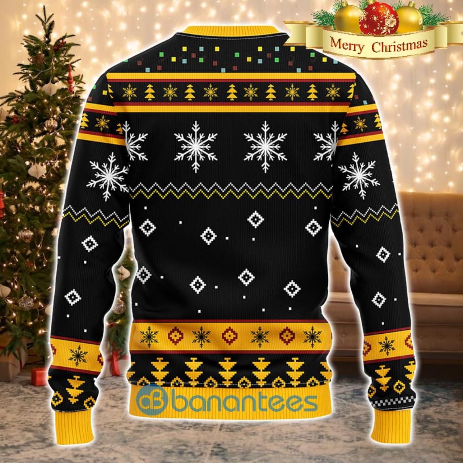 Men And Women Christmas Gift NHL Pittsburgh Penguins Logo With Funny Grinch 3D Ugly Christmas Sweater For Fans Product Photo 2