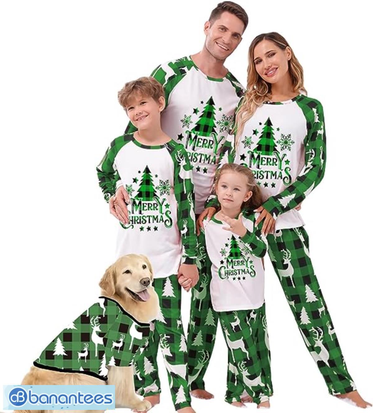 Christmas Family Matching Pajama Sets Premium Buffalo Plaid Couple Pj