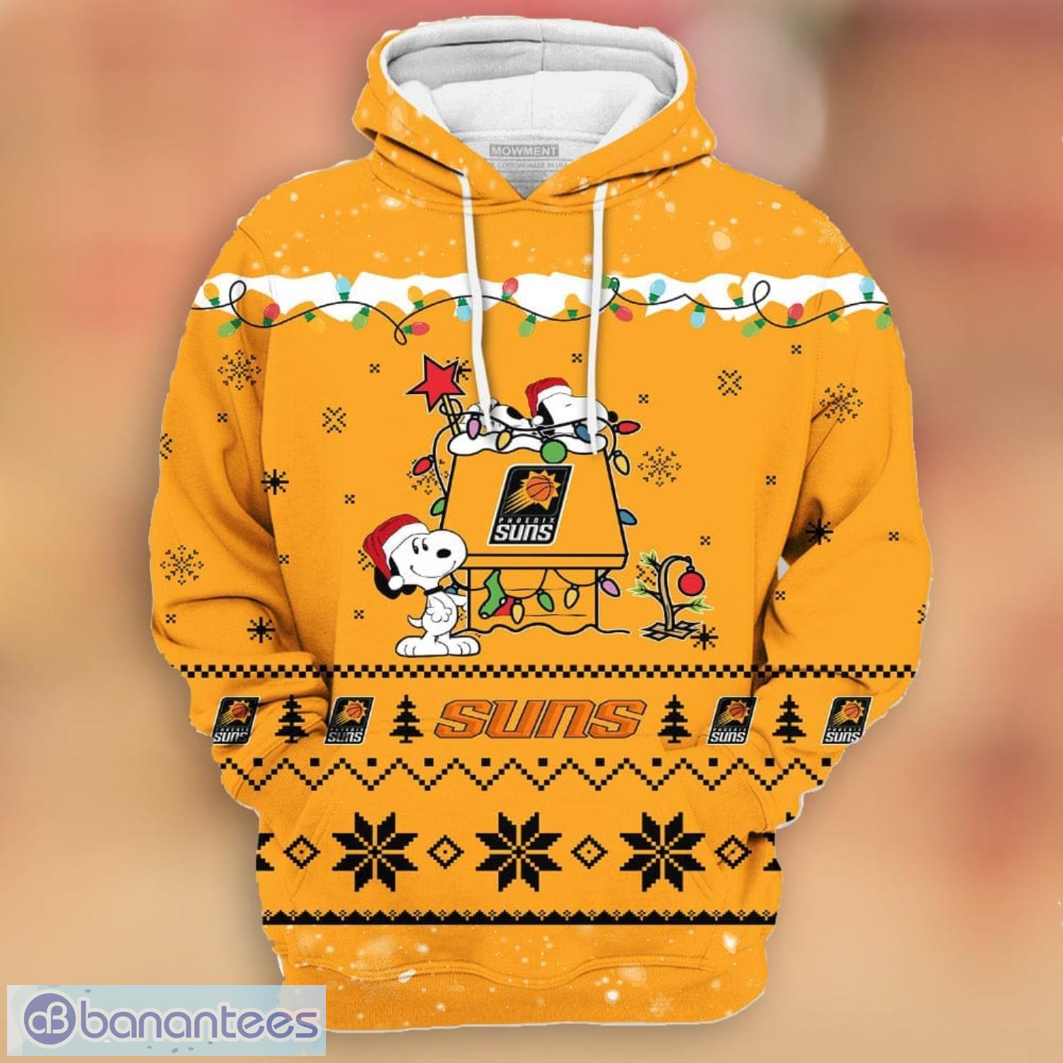 Merry Christmas Season Indiana Pacers Snoopy 3D Hoodie Cute Christmas Gift  For Men And Women - Banantees