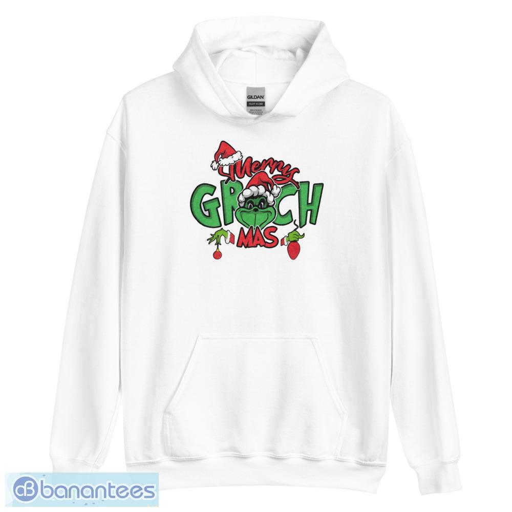 merry grinchmas 2023 family christmas t shirts 4 image Merry Grinchmas 2023 Family Christmas T-Shirts - Unisex Heavy Blend Hooded Sweatshirt