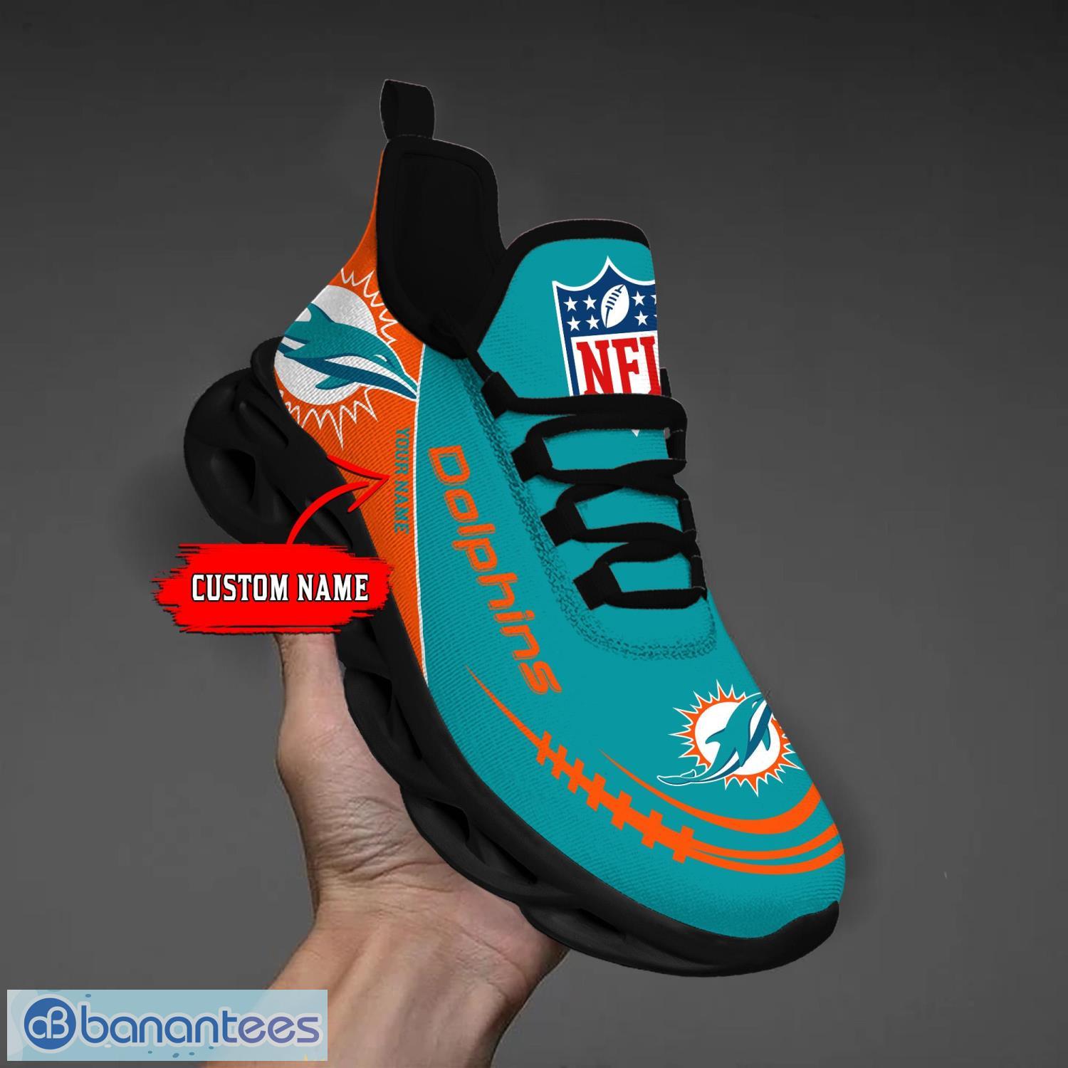 Miami Dolphins NFL New Clunky Sneakers Max Soul Shoes For Men And Women -  Banantees