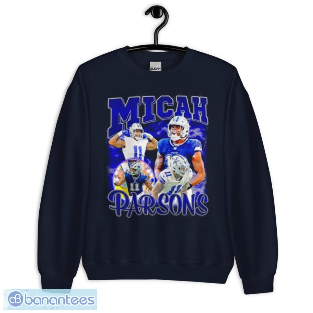 Micah Parsons Navy Dallas Cowboys Player Graphic T-Shirt, hoodie, sweater,  long sleeve and tank top