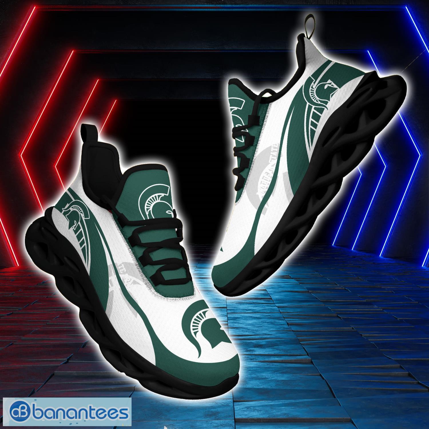 Michigan State Spartans Sneakers Max Soul Sneakers Sport Gift For Men And Women - Michigan State Spartans Sneakers Max Soul Trending Summer 51190_5