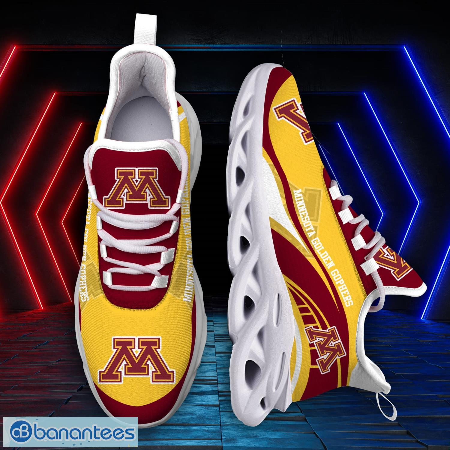Minnesota Golden Gophers Sneakers Max Soul Sneakers Sport Gift For Men And Women - Minnesota Golden Gophers Sneakers Max Soul Trending Summer 51190_4