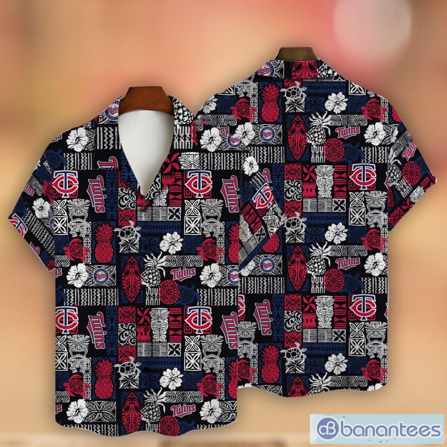 Minnesota Twins Baseball Fans Major League 3D Print Hawaiian Shirt For Men  And Women