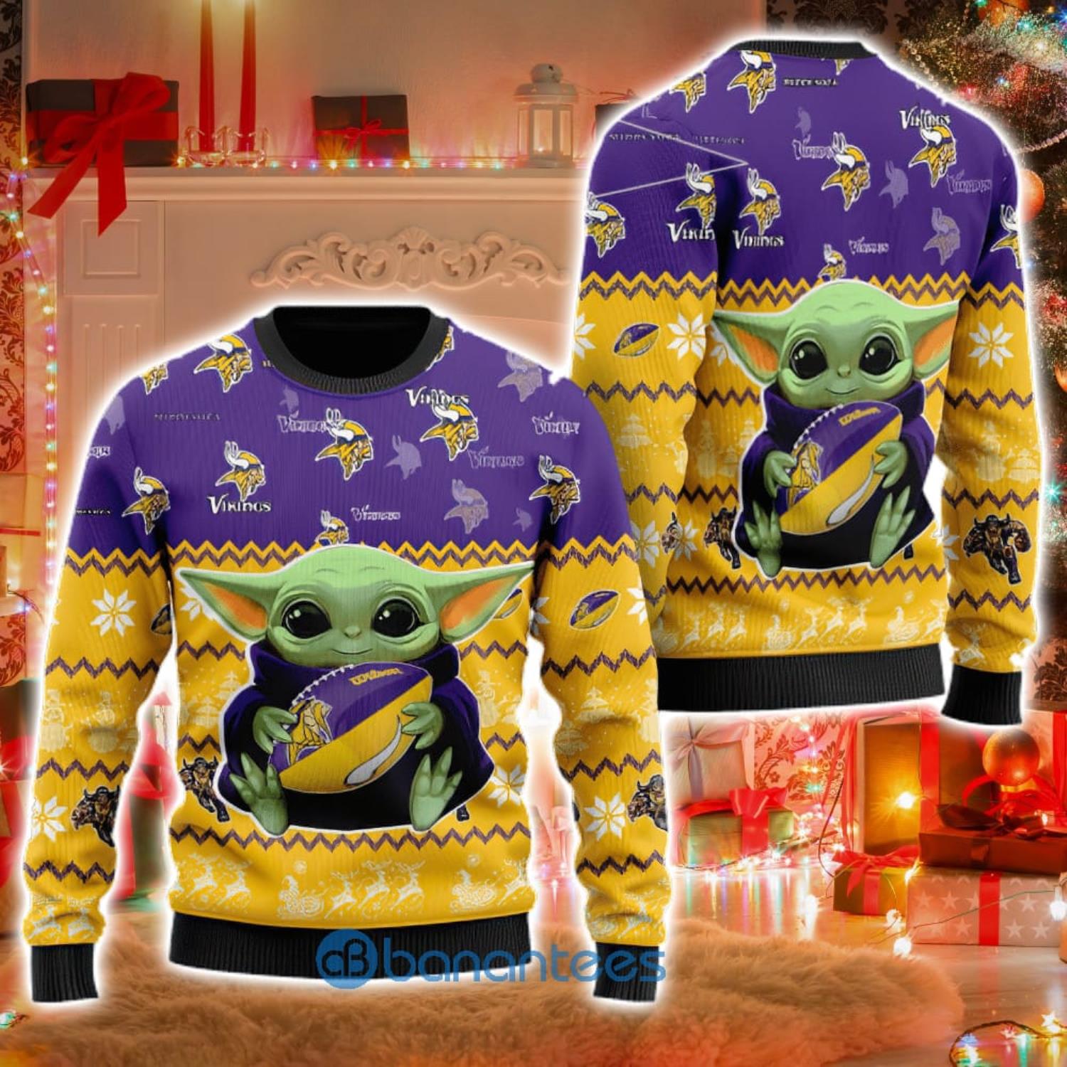 Star Wars Minnesota Vikings Ugly Sweater - T-shirts Low Price