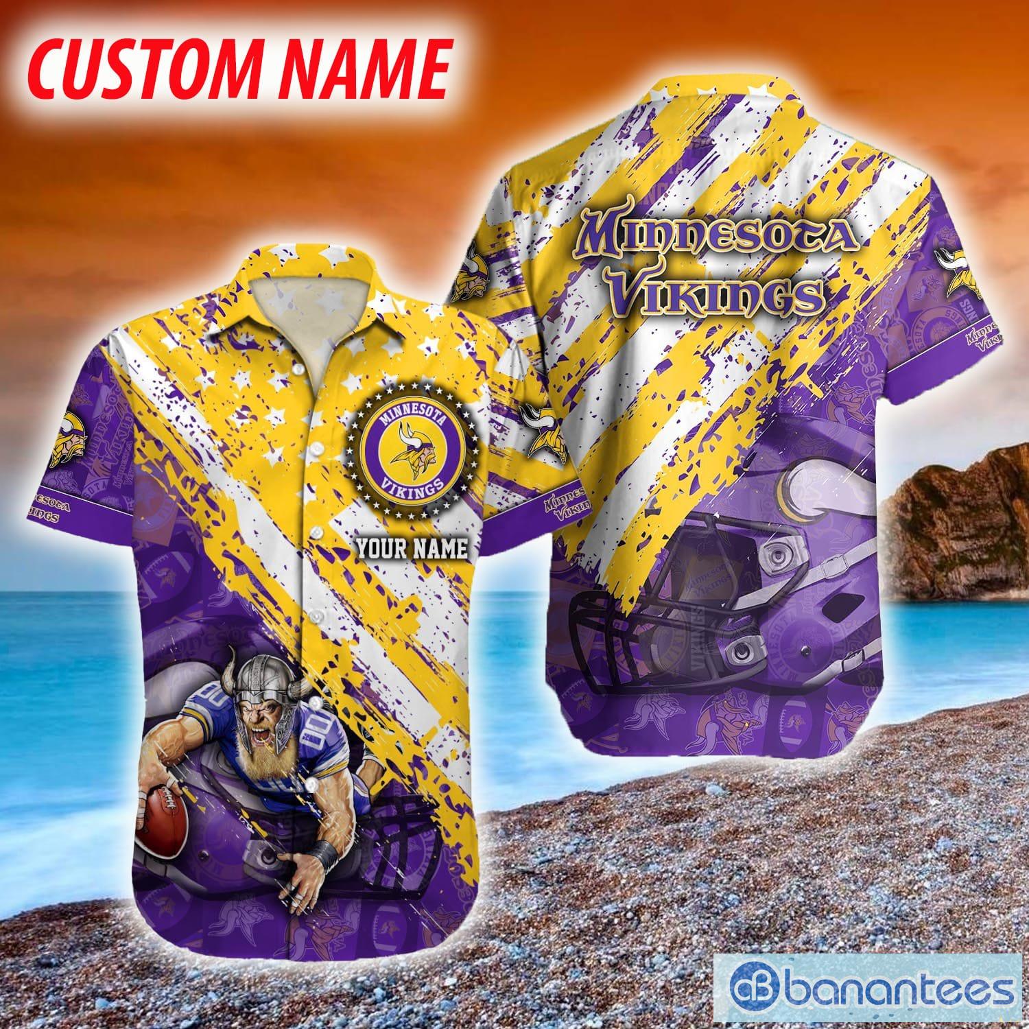 Custom shop vikings shirt