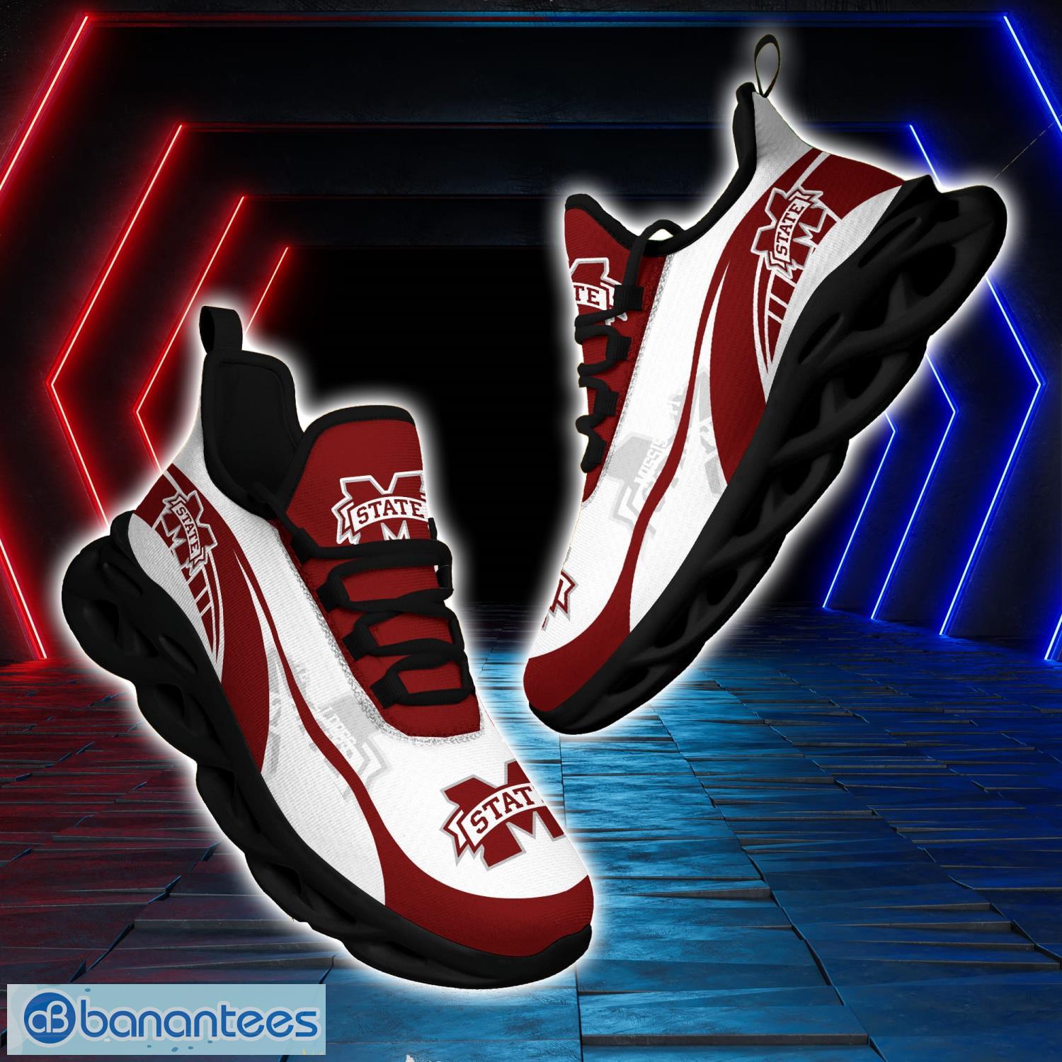 Mississippi State Bulldogs Sneakers Max Soul Sneakers Sport Gift For Men And Women - Mississippi State Bulldogs Sneakers Max Soul Trending Summer 51190_5