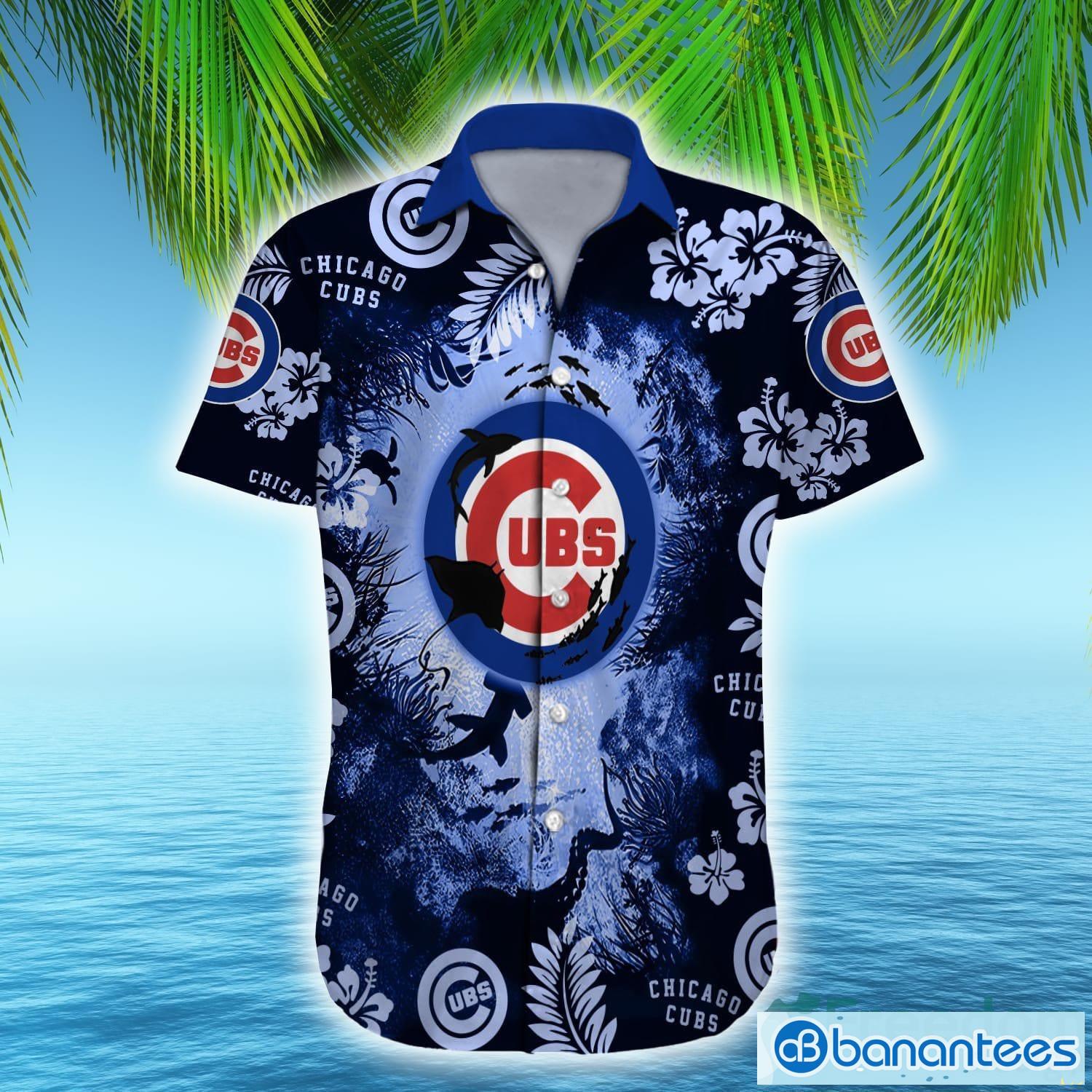 Chicago Cubs MLB Flower Hawaiian Shirt Special Gift For Men And
