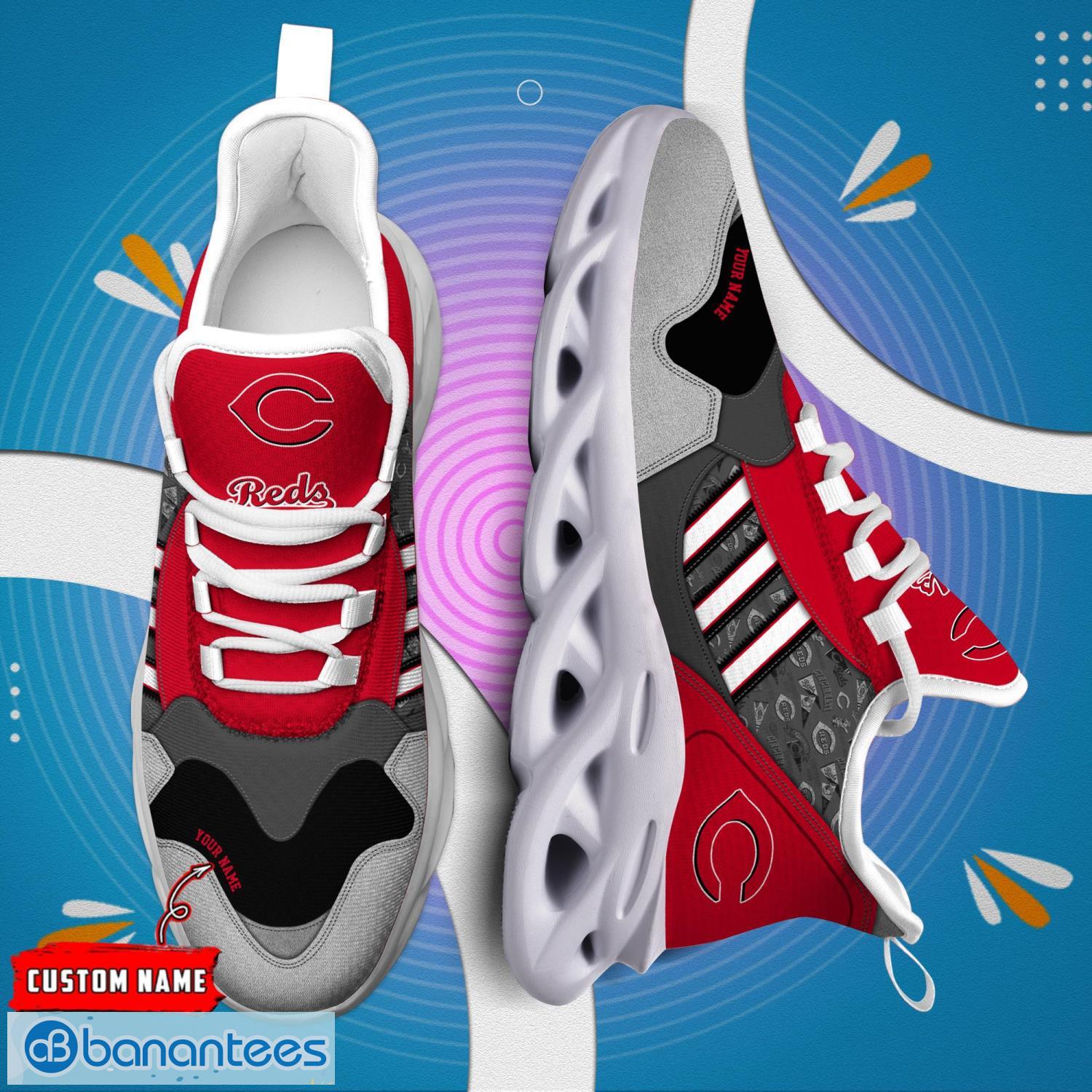 Cincinnati Reds MLB MAX SOUL SHOES Custom Name For Men And Women