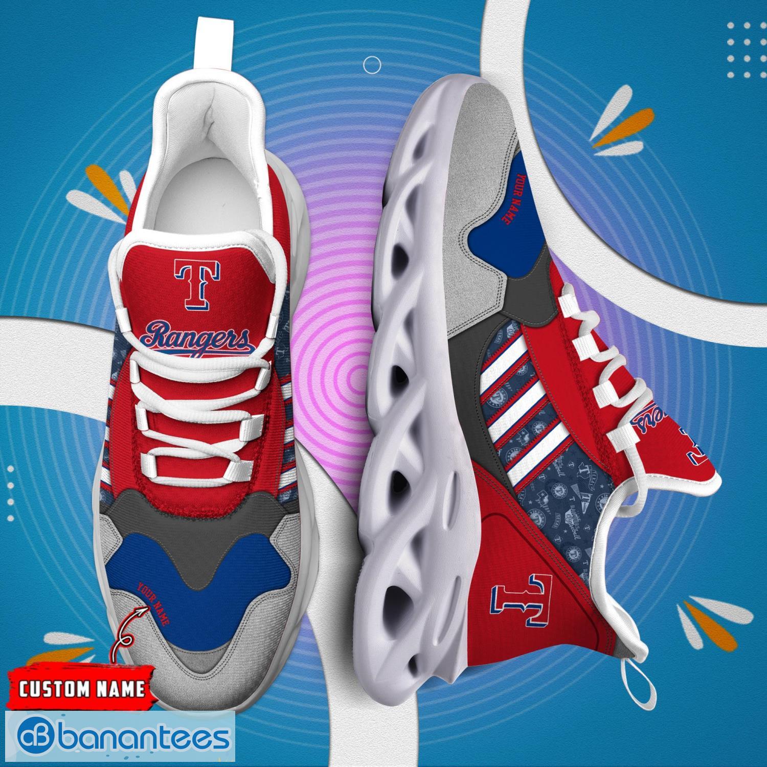 Texas Rangers Design Max Soul Shoes For Men And Women - Banantees