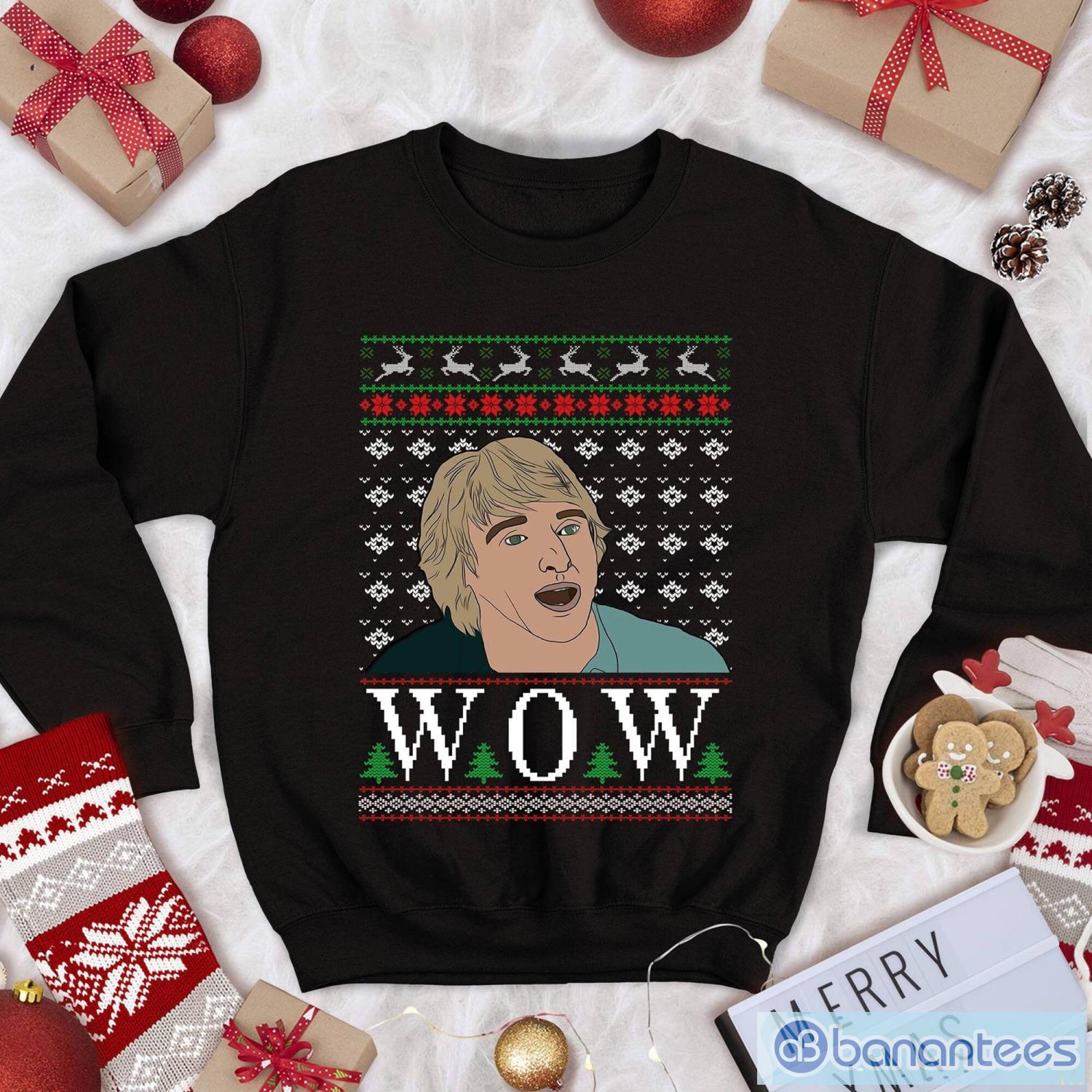 national lampoons christmas vacation sweatshirt cousin eddie t shirt wow shirt christmas xmas gifts image National Lampoon's Christmas Vacation Sweatshirt Cousin Eddie T Shirt Wow Shirt Christmas Xmas Gifts Product Photo