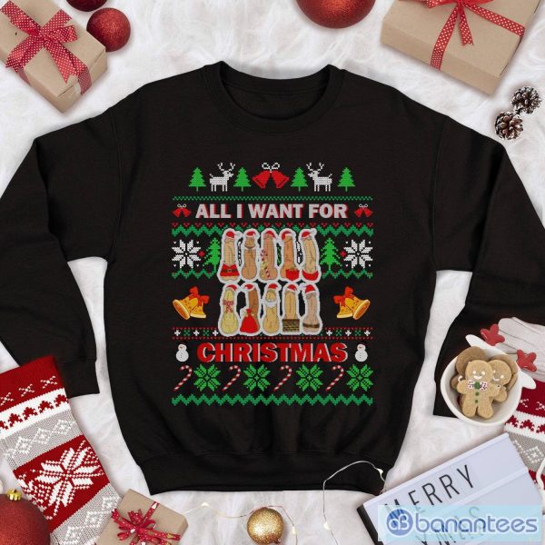 Naughty Christmas Sweatshirt Ugly Xmas Shirt Women Dirty Naughty Dirty Christmas Sweatshirt Secret Santa Gift Dirty Xmas Product Photo 1