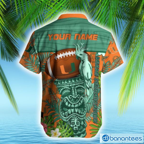 NCAA Miami Hurricanes Hawaiian Shirt New Angry Custom Name Summer For Fans Gift - Miami Hurricanes NCAA Hawaiian Shirt_3