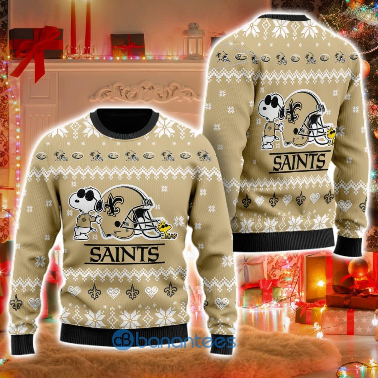 Christmas Snoopy New Orleans Saints Shirt, hoodie, sweater and long sleeve