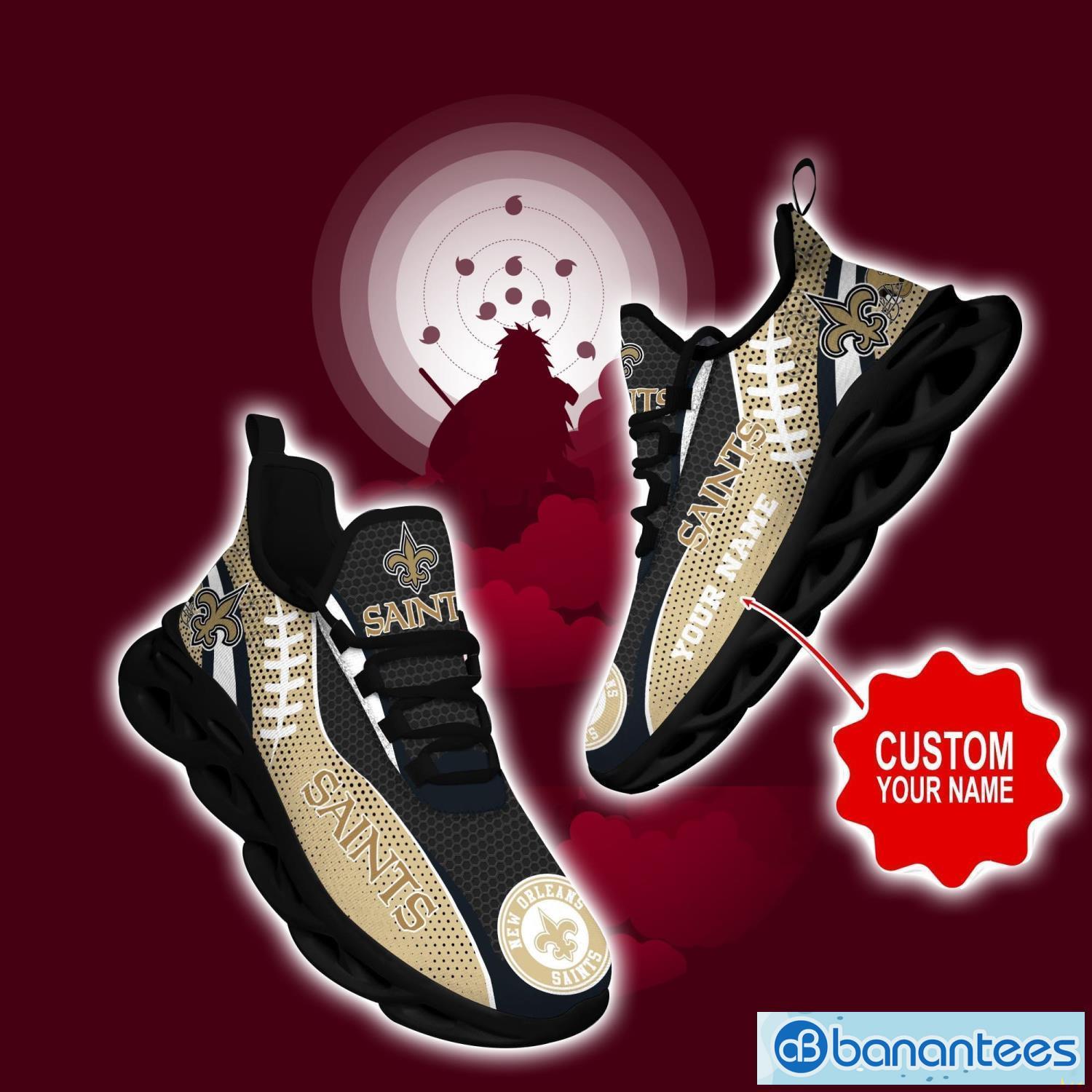 New Orleans Saints Design Max Soul Shoes For Men And Women - Banantees