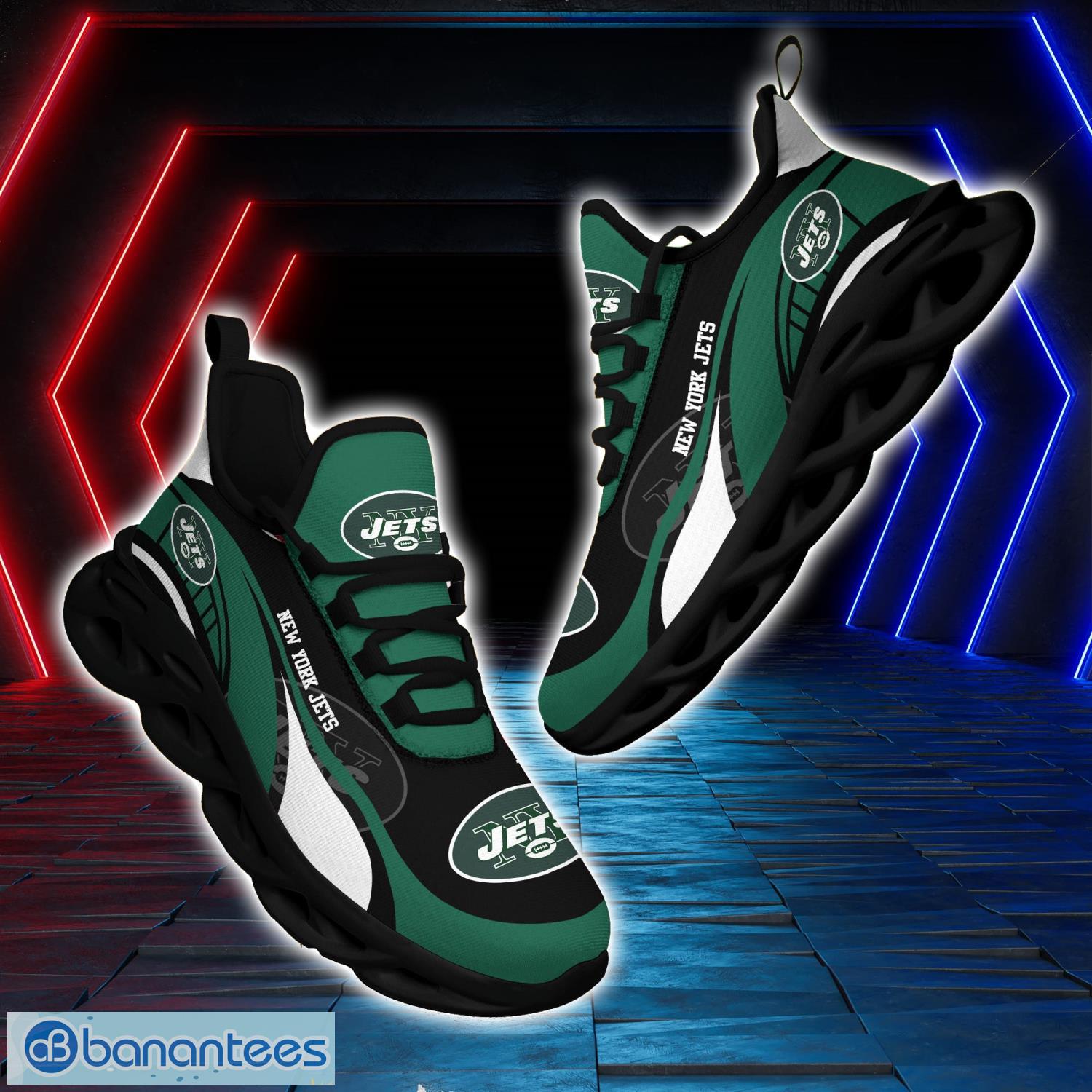 New York Jets Sneakers Max Soul Sneakers Sport Gift For Men And Women - New York Jets Sneakers Max Soul Trending Summer 51190_5