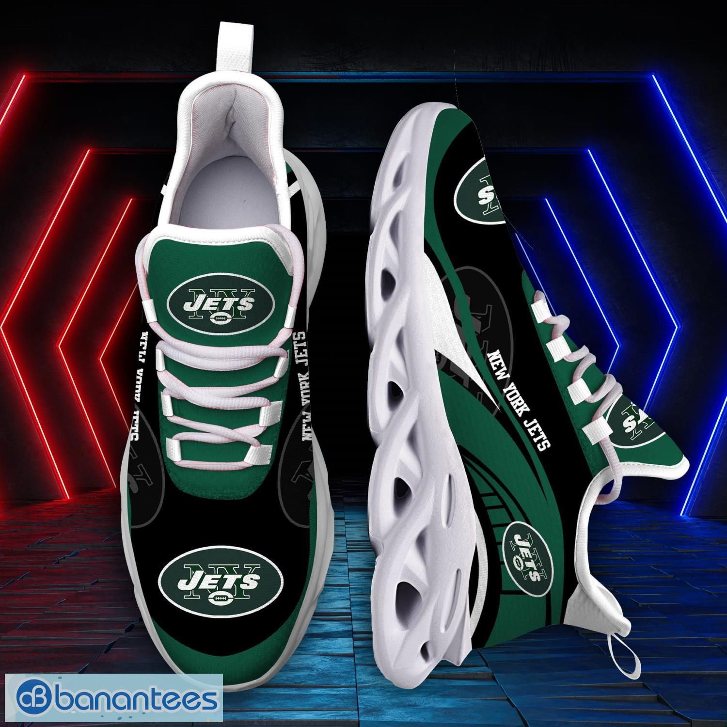 New York Jets Sneakers Max Soul Sneakers Sport Gift For Men And Women - New York Jets Sneakers Max Soul Trending Summer 51190_4