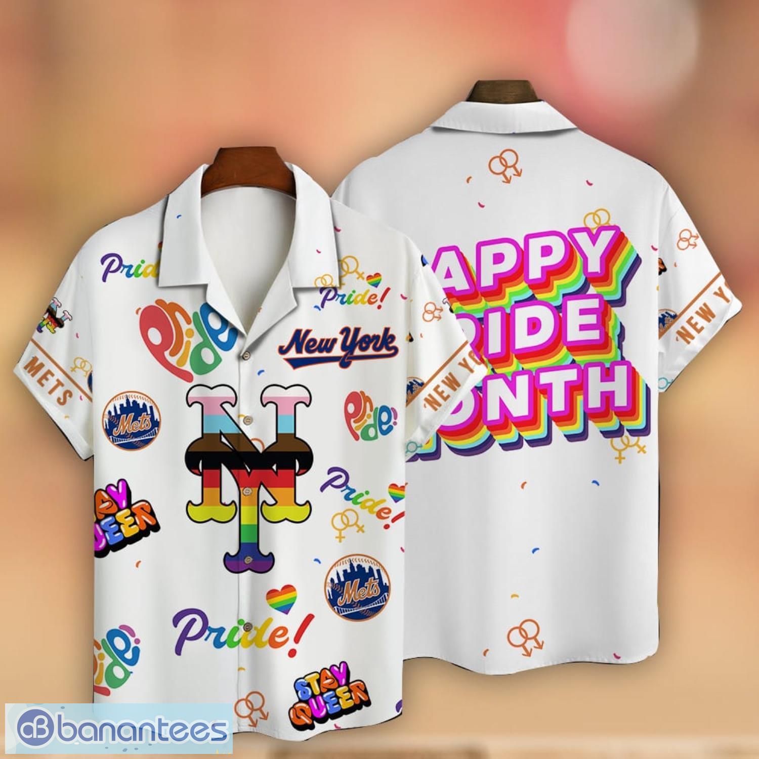 Houston Astros MLB Happy Pride Month Hawaiian Shirt - Banantees