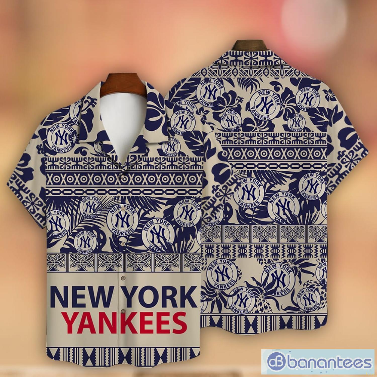 New York Yankees Major League Baseball Print Hawaiian Shirt