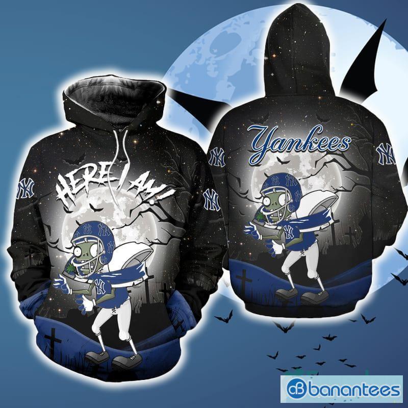 Skull New York Yankees Halloween shirt, hoodie, sweater, long