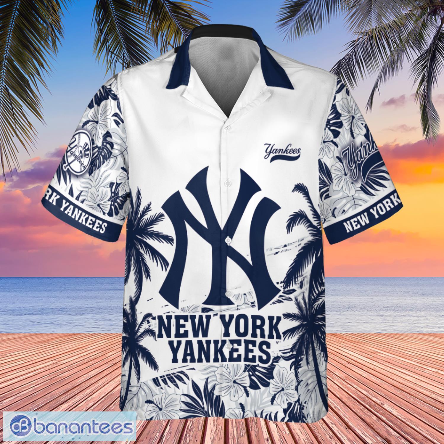 NewYork Yankees MLB Hawaiian Shirt Custom Name,Aloha Shirt - Ingenious  Gifts Your Whole Family
