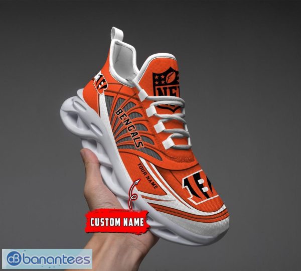 Cincinnati Bengals Custom Name Luxury NFL Max Soul Shoes Design 2 Chunky  Sneakers For Men And Women - Banantees