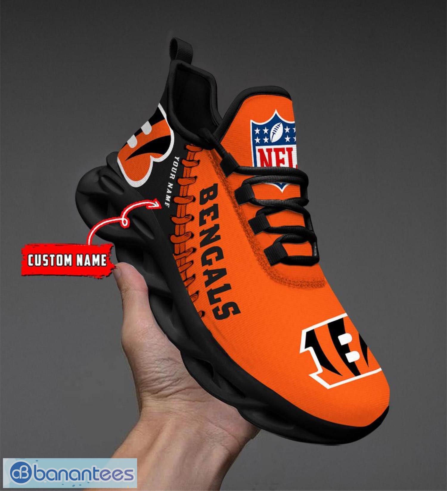 Personalized NFL Cincinnati Bengals Sneaker Max Soul Shoes - TAGOTEE •  Cloudyteeshirt