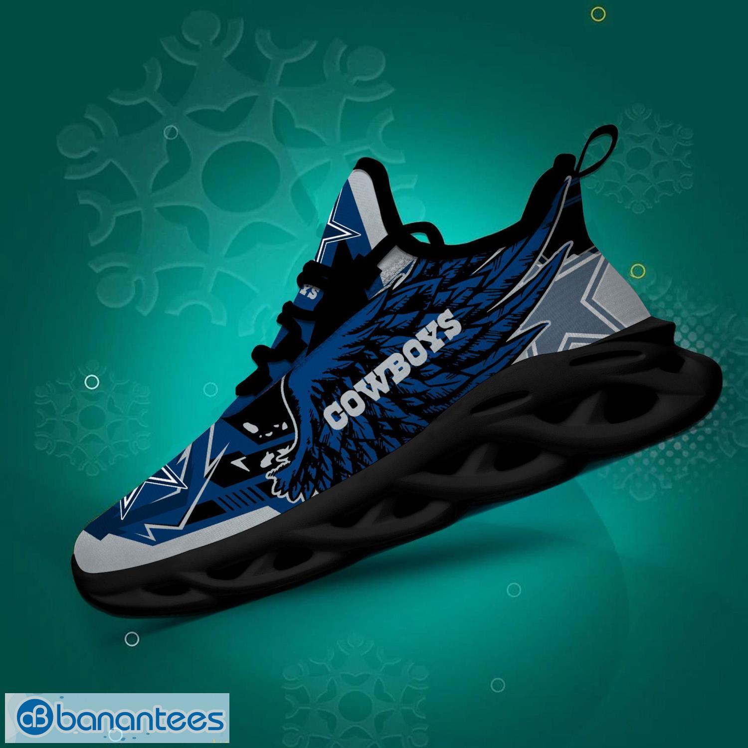 Dallas Cowboys Custom Sneakers Max Soul Shoes For Men And Women