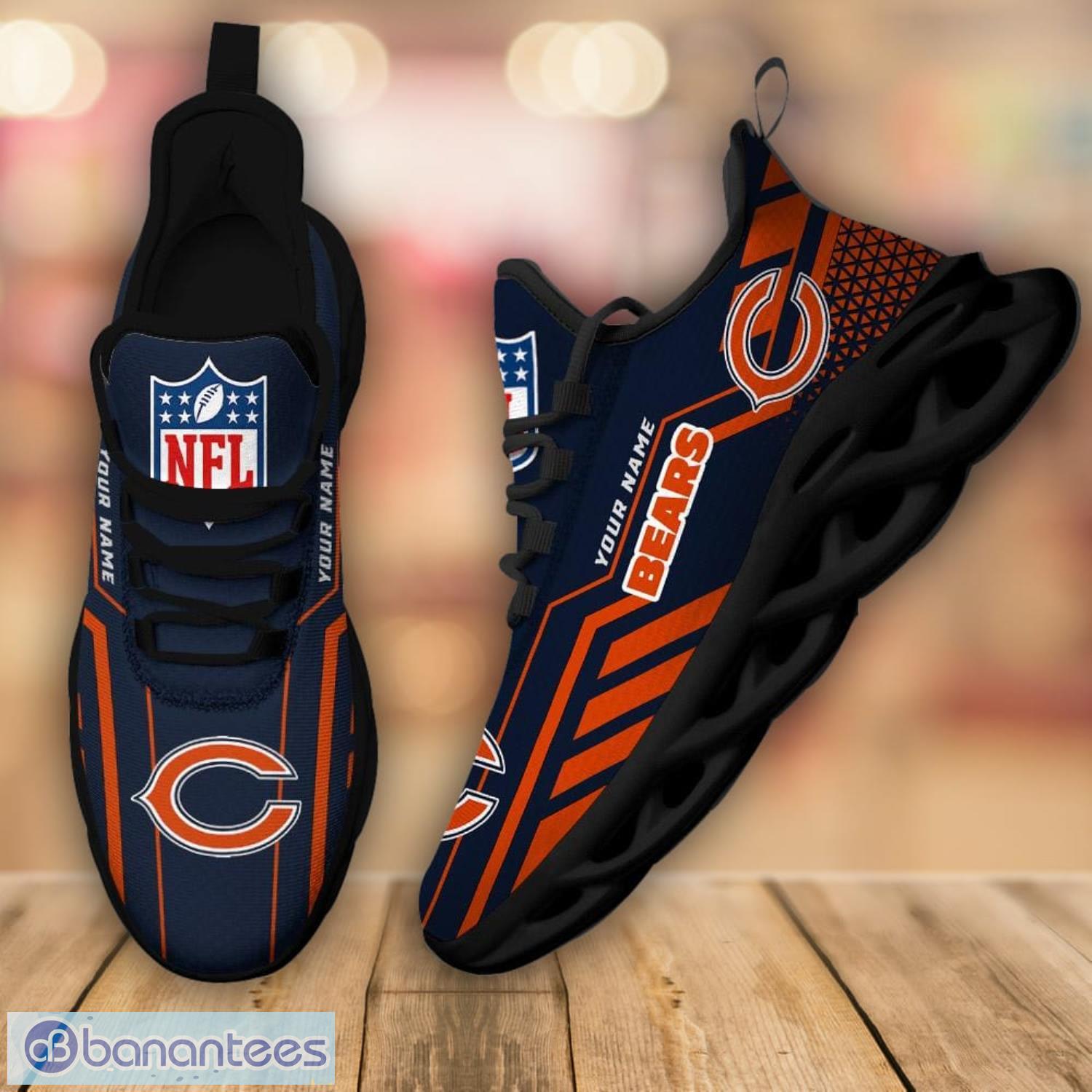 Chicago Bears Nfl Team Logo Air Jordan 13 Shoes - Customization Trend