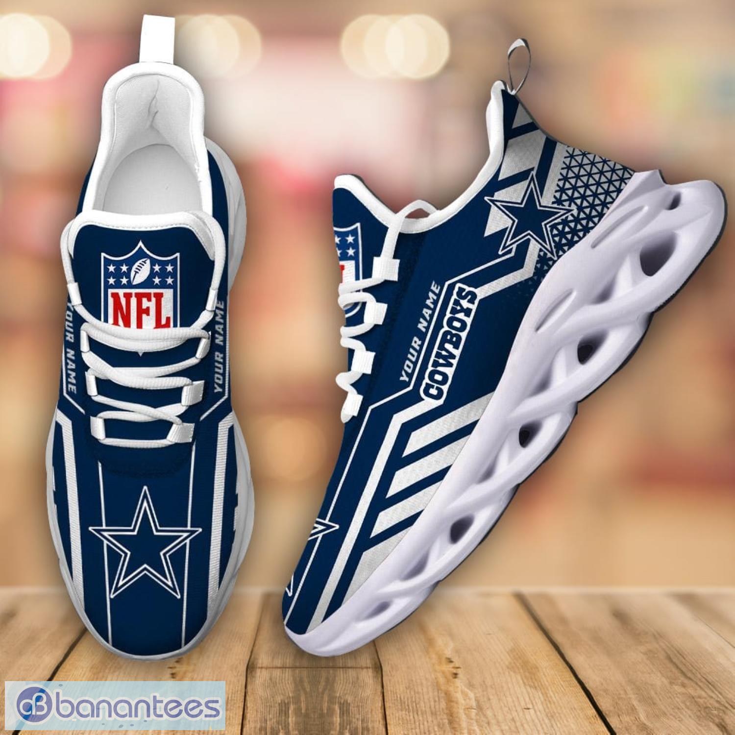 Dallas Cowboys NFL Max Sou Sneakers Running Shoes - Banantees