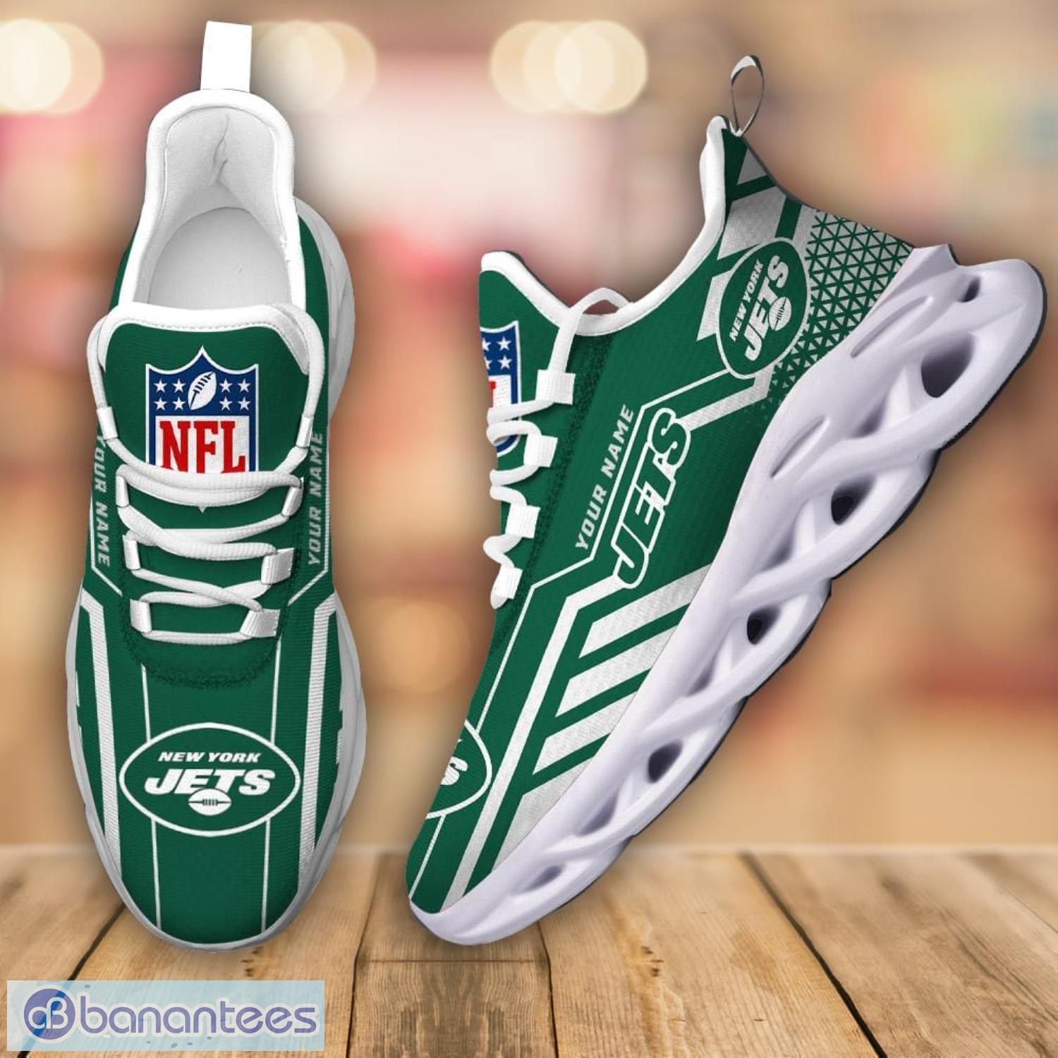 New York Jets NFL Max Soul Shoes Gift For Sport's Fans - Banantees