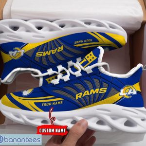 Personalize NFL Los Angeles Rams Limited Max Soul Sneakers Running