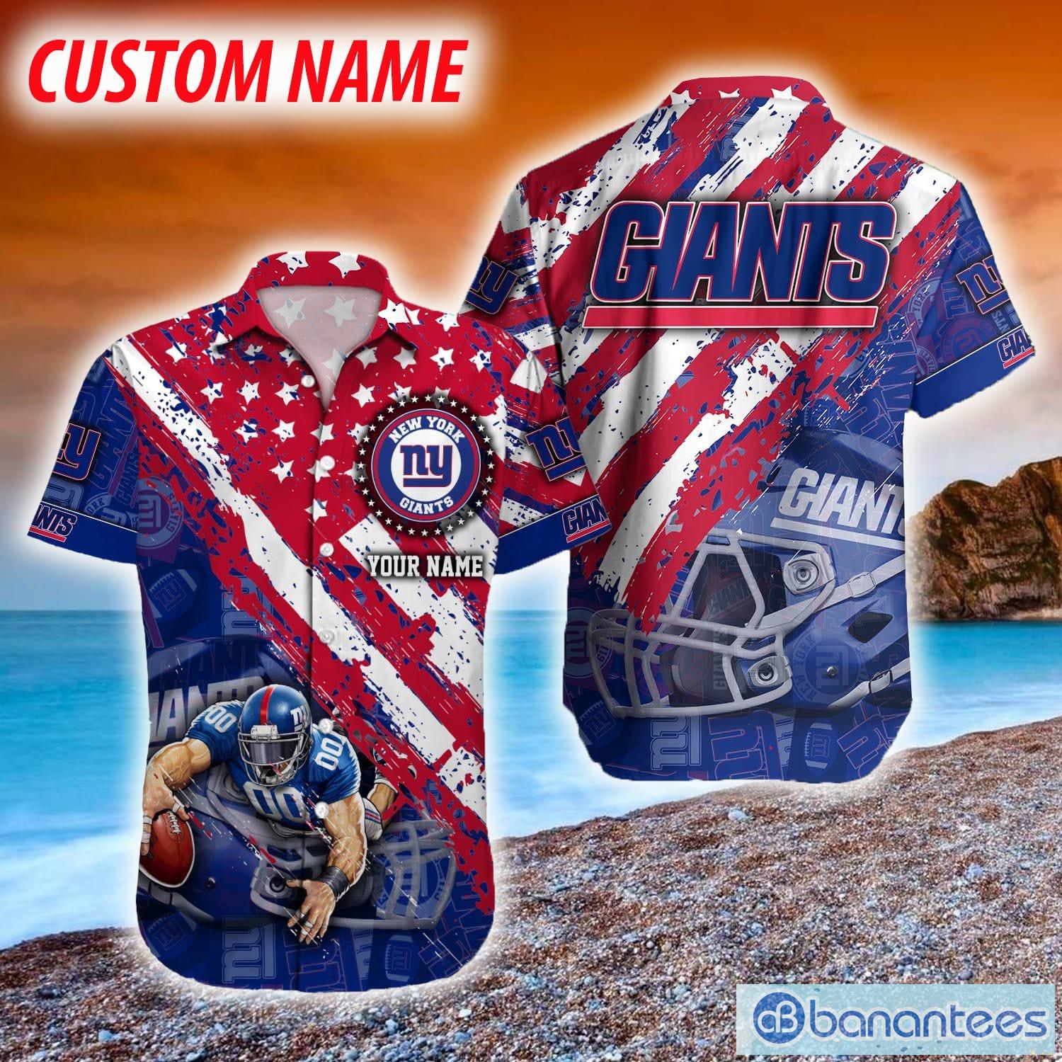 New York Giants NFL Custom Name Baseball Jersey Shirt Gift For Men