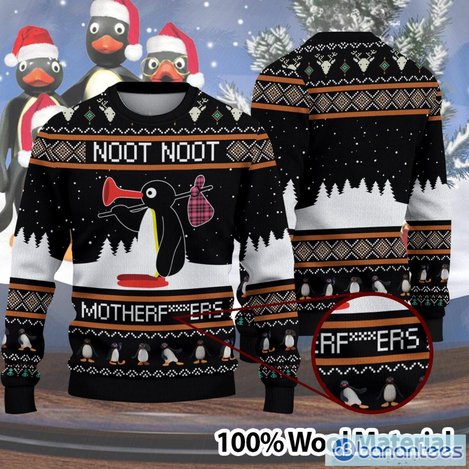 Noot Motherfuers Men’s Sweater Xmas Christmas Gift Vacation Product Photo 1