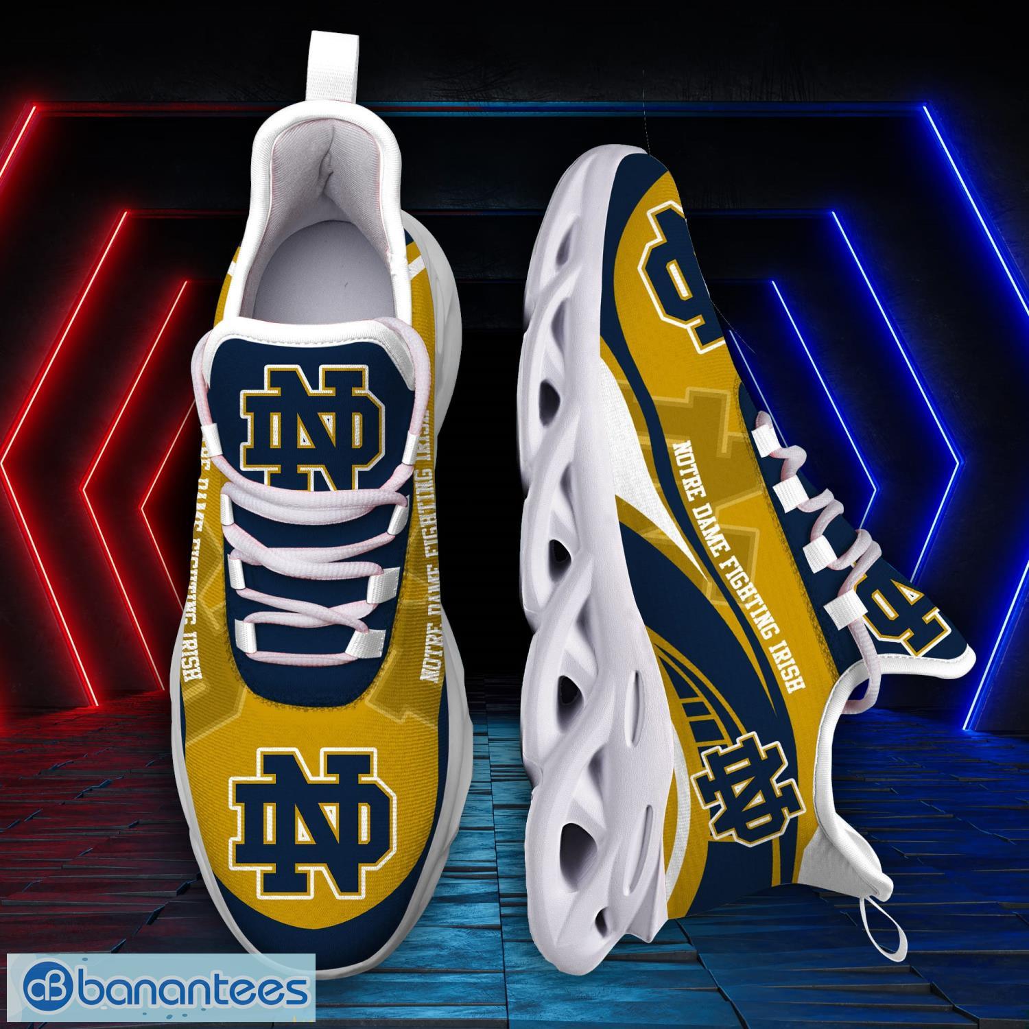Notre Dame Fighting Irish Sneakers Max Soul Sneakers Sport Gift For Men And Women - Notre Dame Fighting Irish Sneakers Max Soul Trending Summer 51190_4