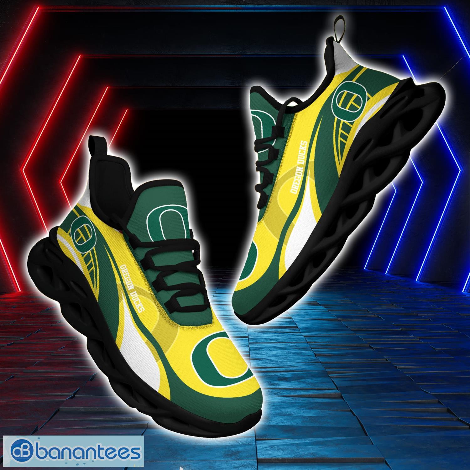 Oregon Ducks Sneakers Max Soul Sneakers Sport Gift For Men And Women - Oregon Ducks Sneakers Max Soul Trending Summer 51190_5