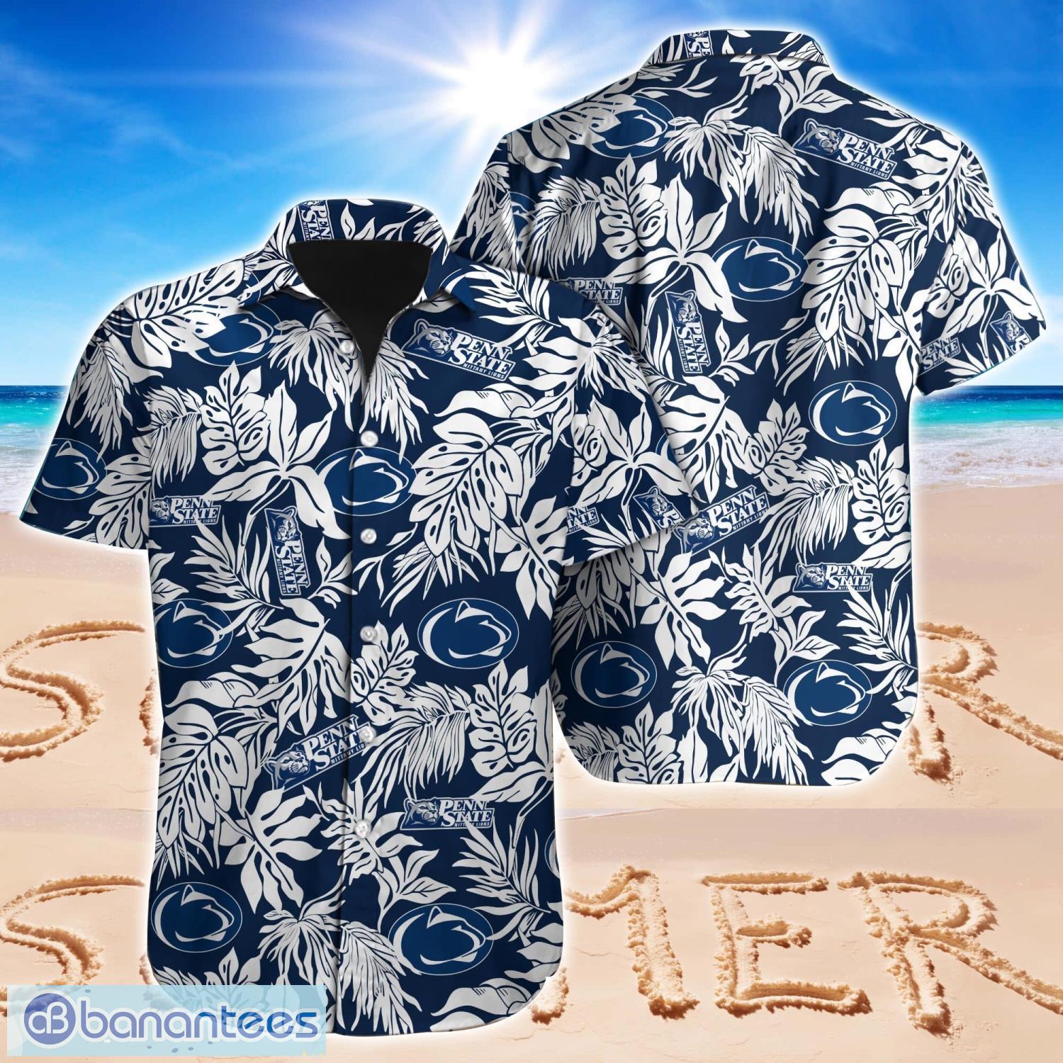 Penn State Nittany Lions Cute Summer Gift Hawaiian Shirt For Men